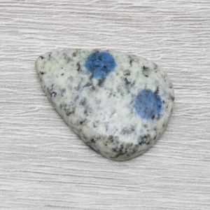 Jaspis K2  Granit azuryt łza 27x19 JAS0040